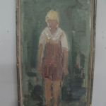 599 1072 OIL PAINTING (F)